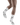 The Run Compression Mid Cut Socks 4.0, Women, White, Back View Model