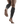 Ultralight Compression Calf Sleeves, Men, Black/Light Grey, Back View Model