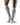 Allday Merino Tall Compression Socks, Men, Light Grey, Back View Model