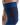 Mid Support Knee Sleeve, Blue-Mid, Front Detail View