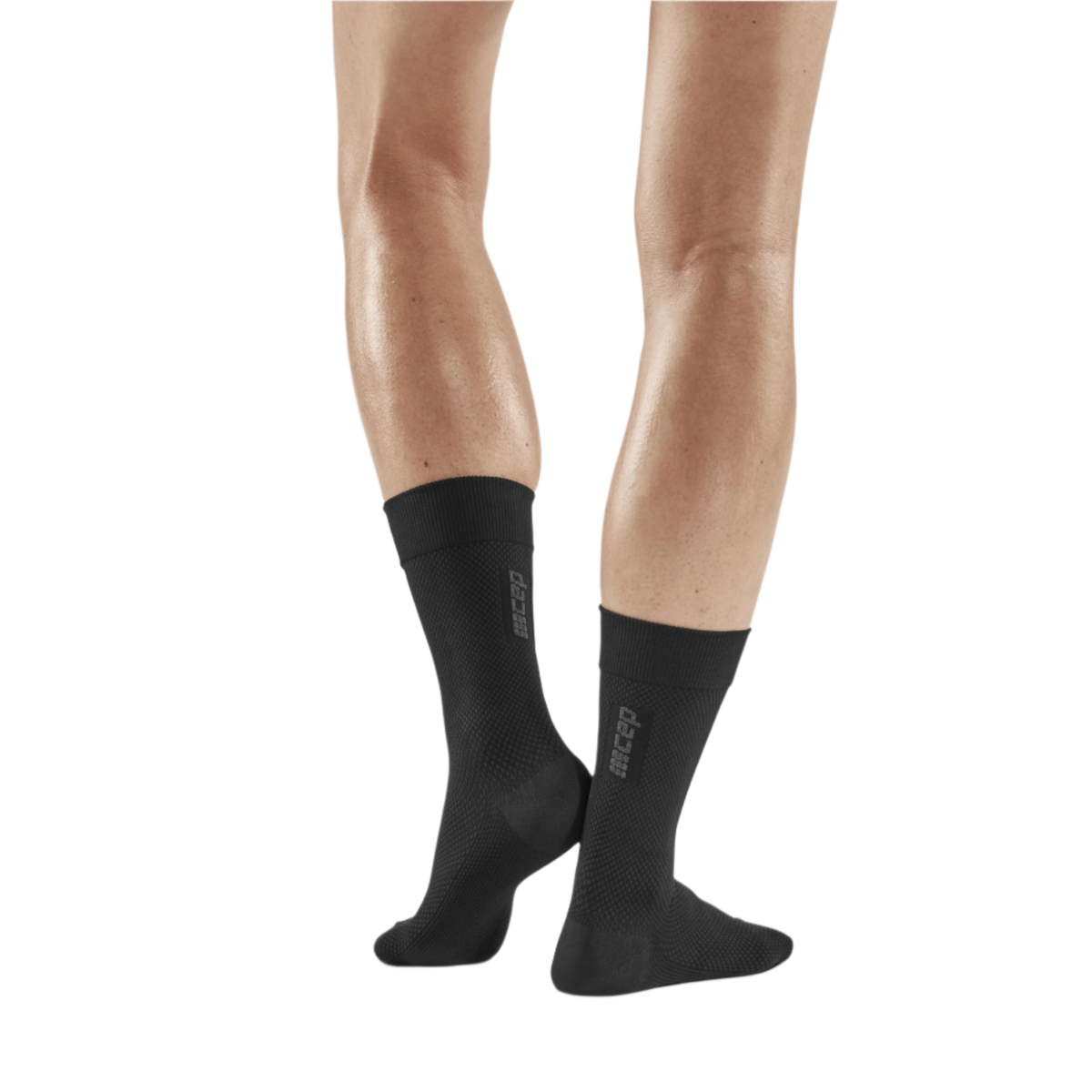 Allday Mid Cut Compression Socks, Women, Black