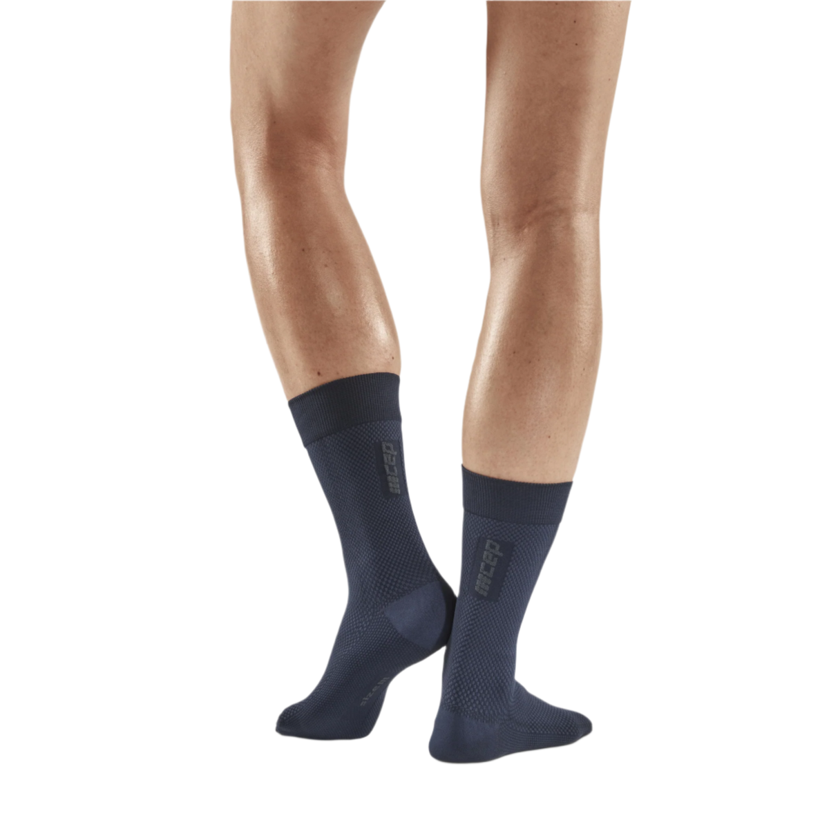 Allday Mid Cut Compression Socks, Women, Dark Blue