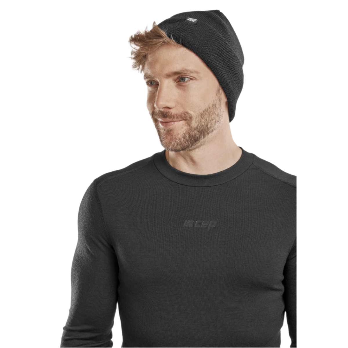 Cold Weather Merino PRO Beanie, Black Merino