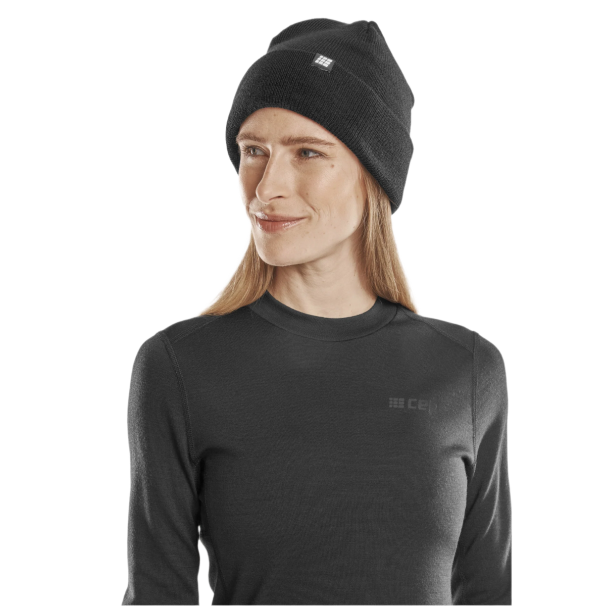 Cold Weather Merino PRO Beanie, Black Merino