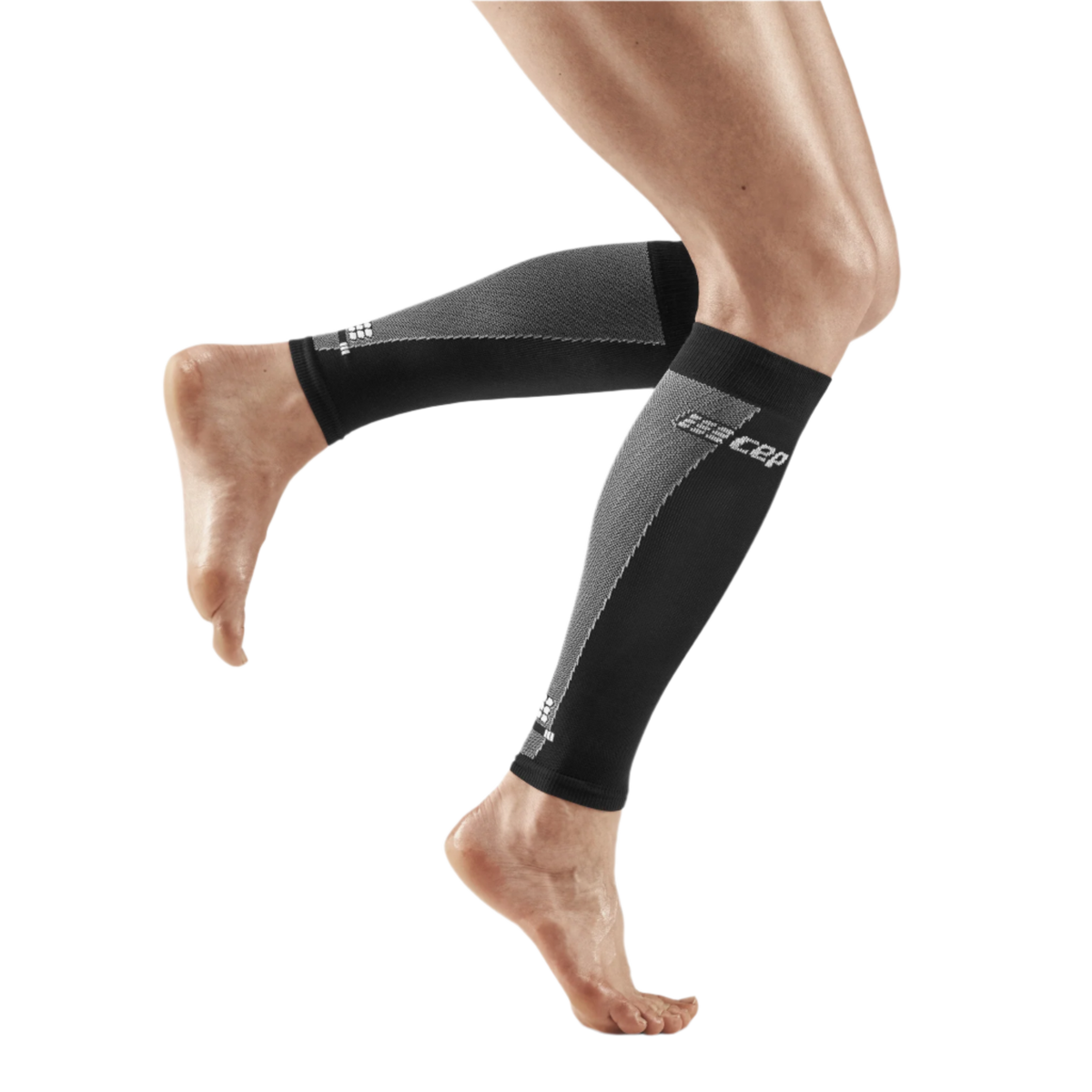 Ultralight Compression Calf Sleeves, Women, Ultralight Black/Grey