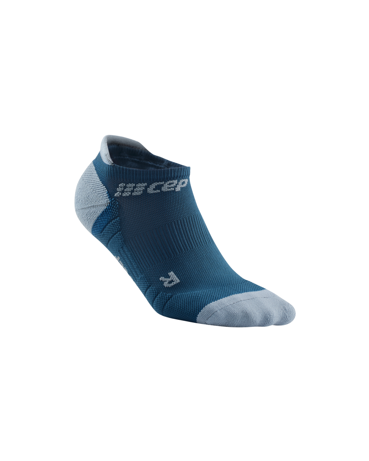 No Show Compression Socks 3.0, Men, Blue/Grey
