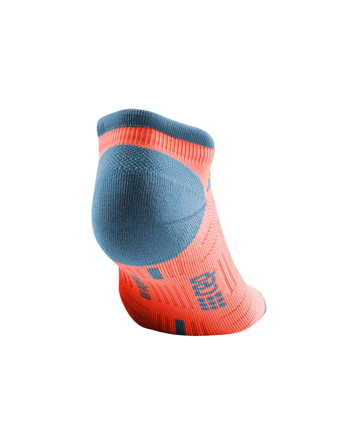 No Show Compression Socks 3.0, Women, Coral/Grey