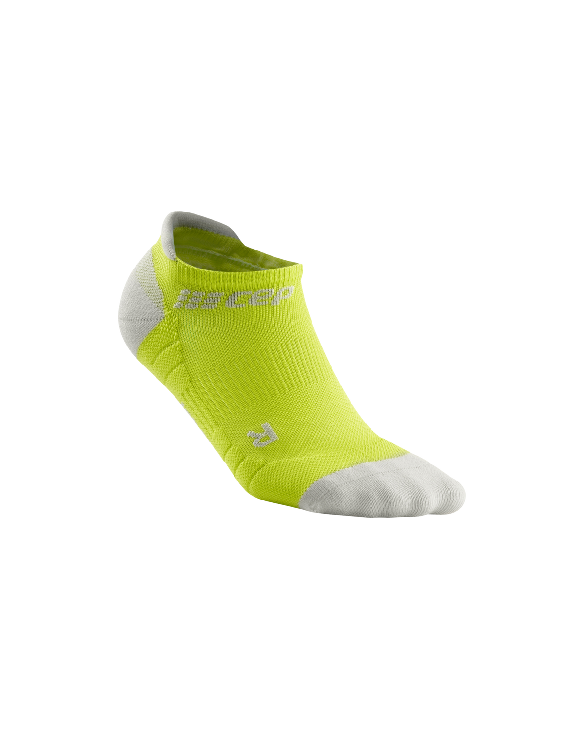 No Show Compression Socks 3.0, Women, Lime/Light Grey