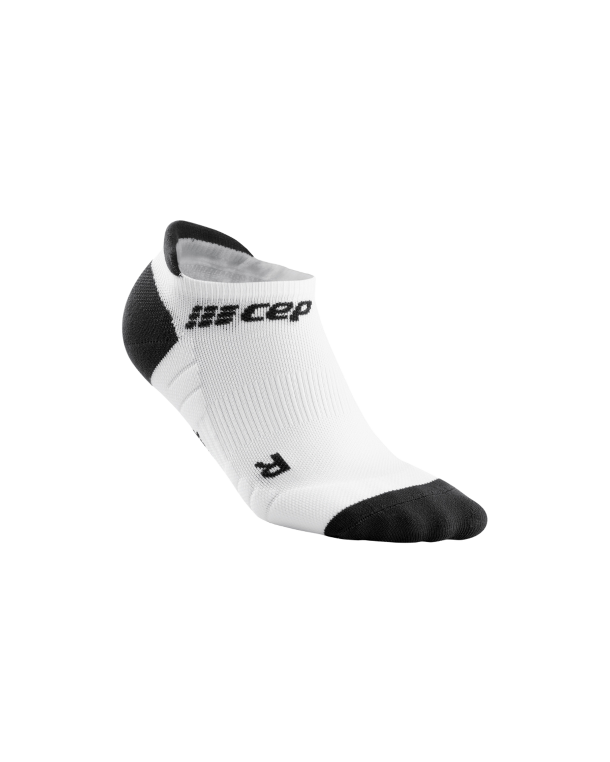 No Show Compression Socks 3.0, Women, White/Dark Grey