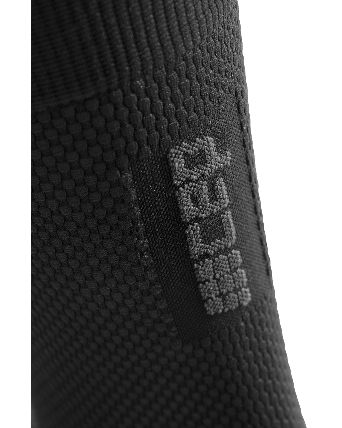 Allday Mid Cut Compression Socks, Women, Black, close-up detail #detail