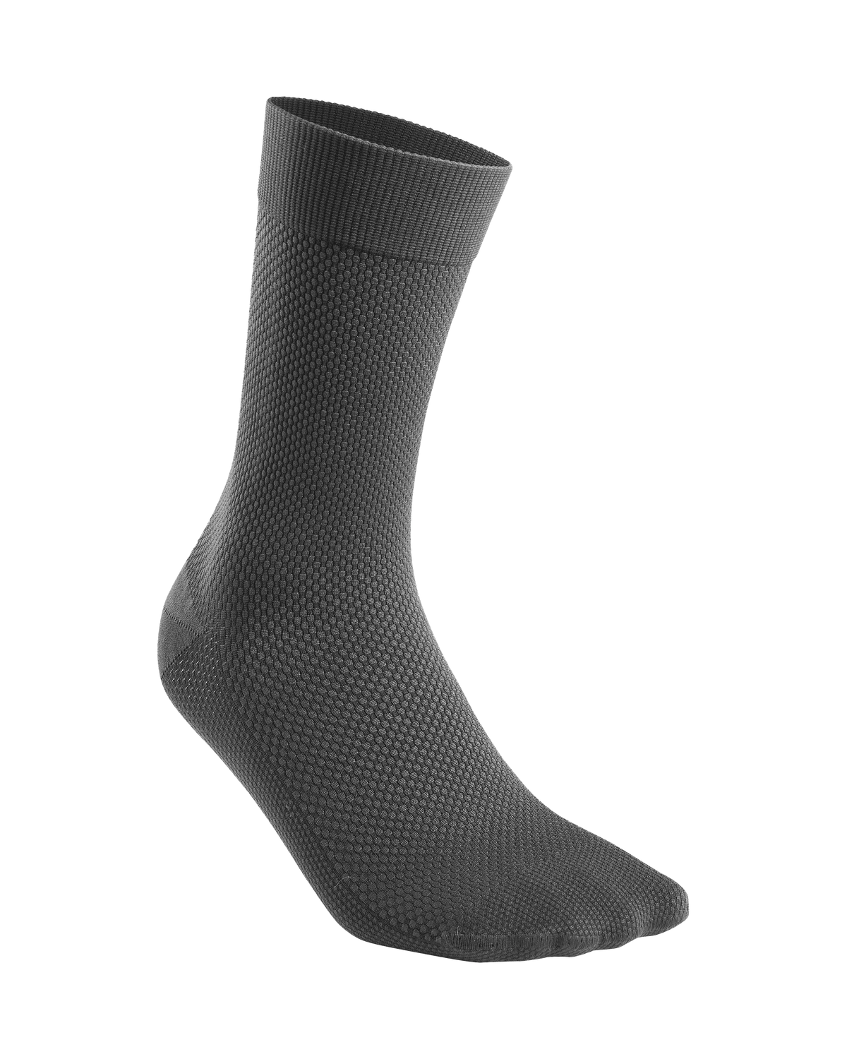 Allday Mid Cut Compression Socks, Women, Dark Grey