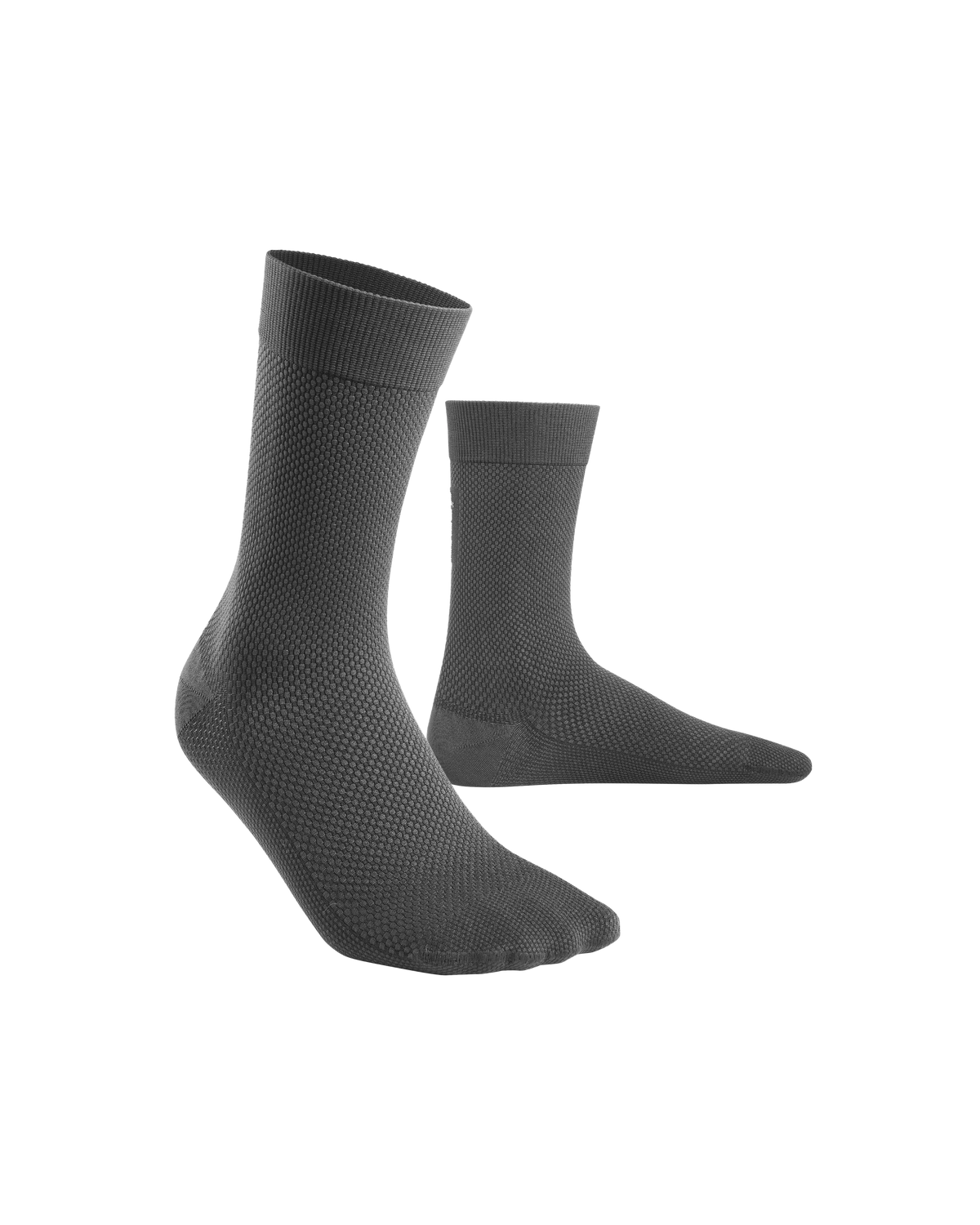 Allday Mid Cut Compression Socks, Women, Dark Grey
