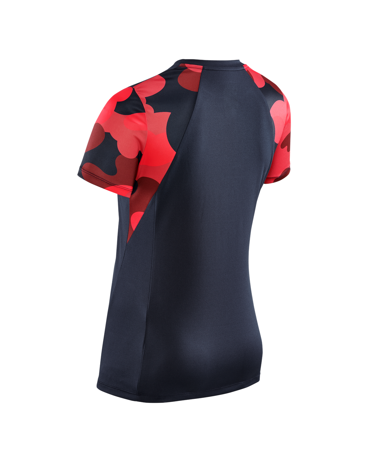 Camocloud Short Sleeve Shirt, Women, Pink/Peacoat