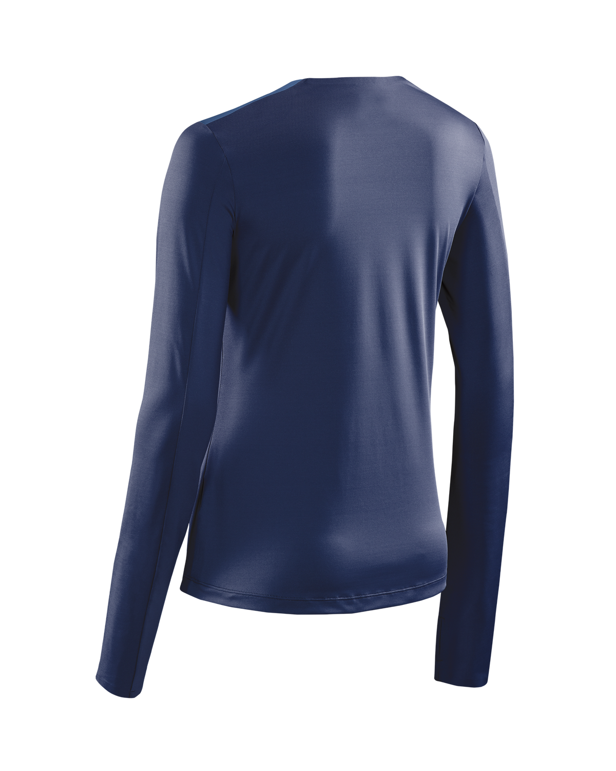 Chevron Long Sleeve Shirt, Women, Peacoat/Blue