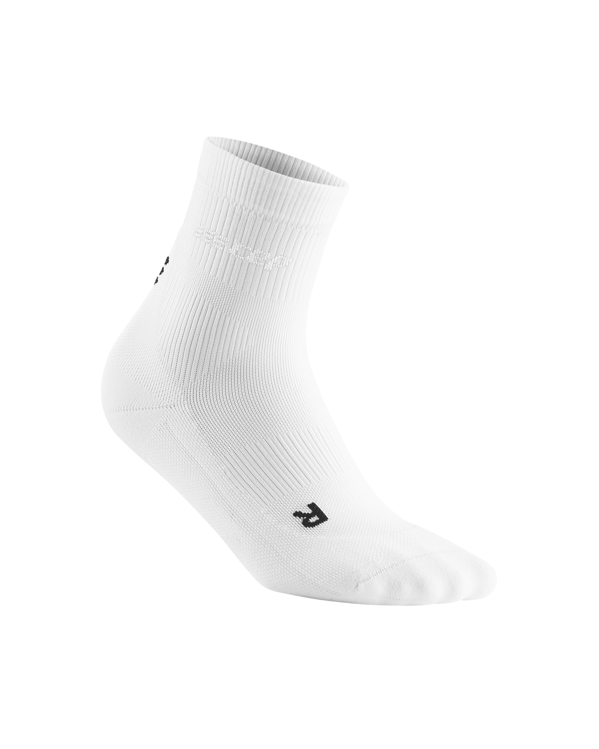 Classic Mid Cut Compression Socks, Women, White