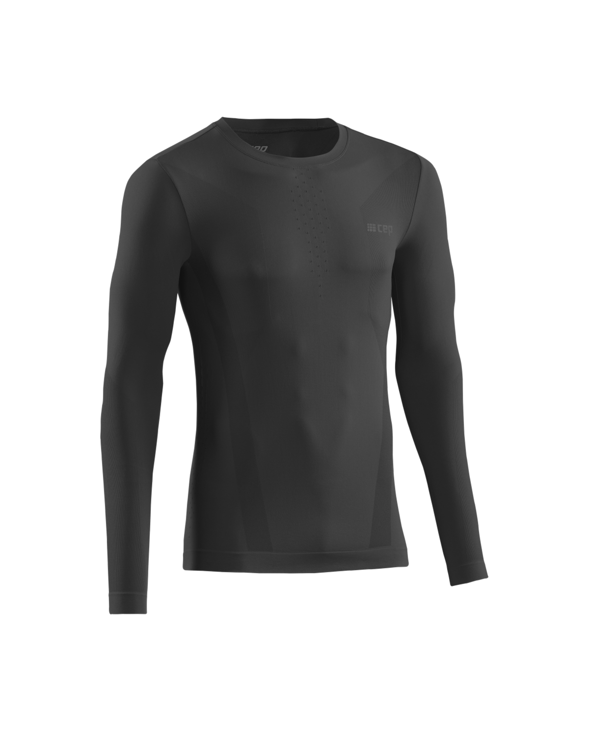 Cold Weather Long Sleeve Base Shirt, Men, Black