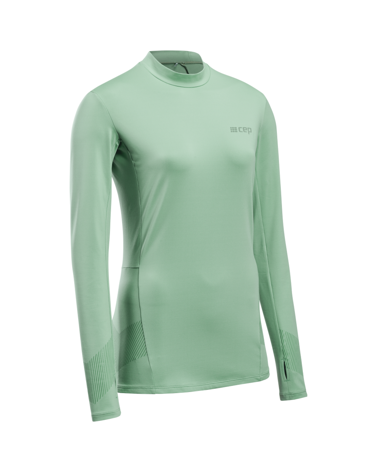 Cold Weather Long Sleeve Shirt, Women, Light Green