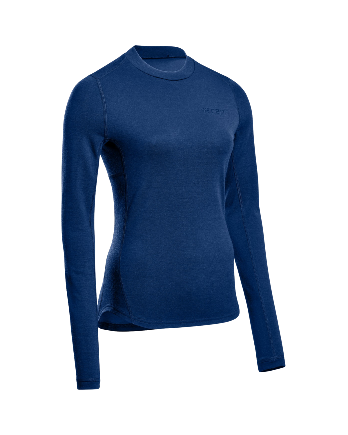 Cold Weather Merino Long Sleeve Shirt, Women, Royal Blue Merino
