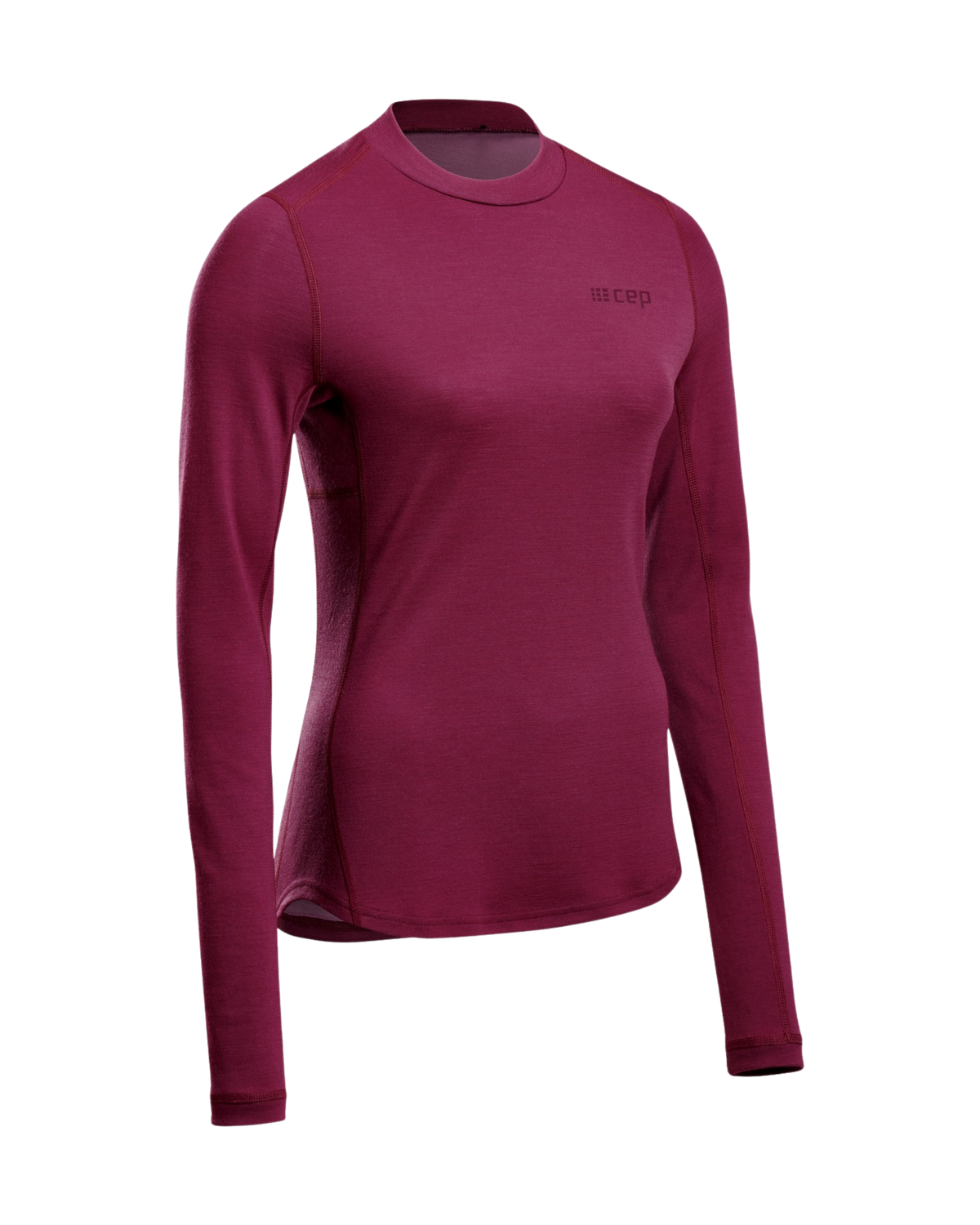 Cold Weather Merino Long Sleeve Shirt, Women, Purple Merino