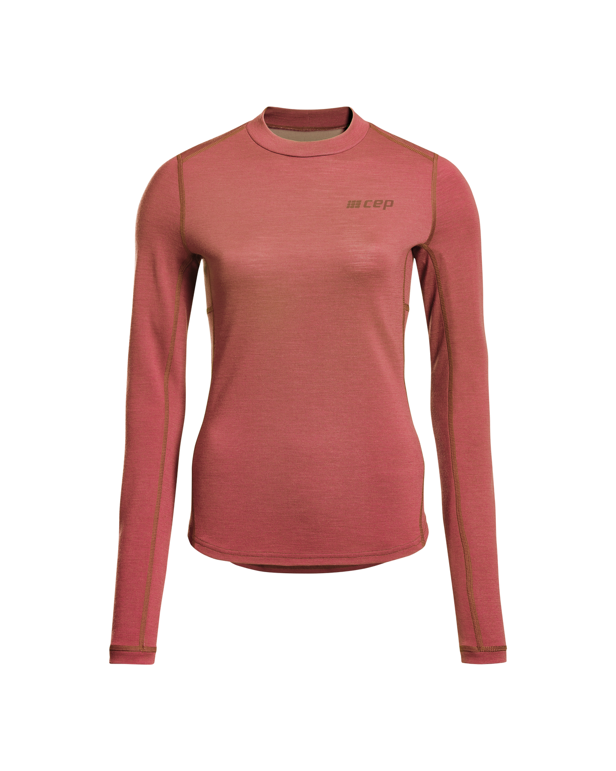 Cold Weather Merino Long Sleeve Shirt, Women, Rose Merino