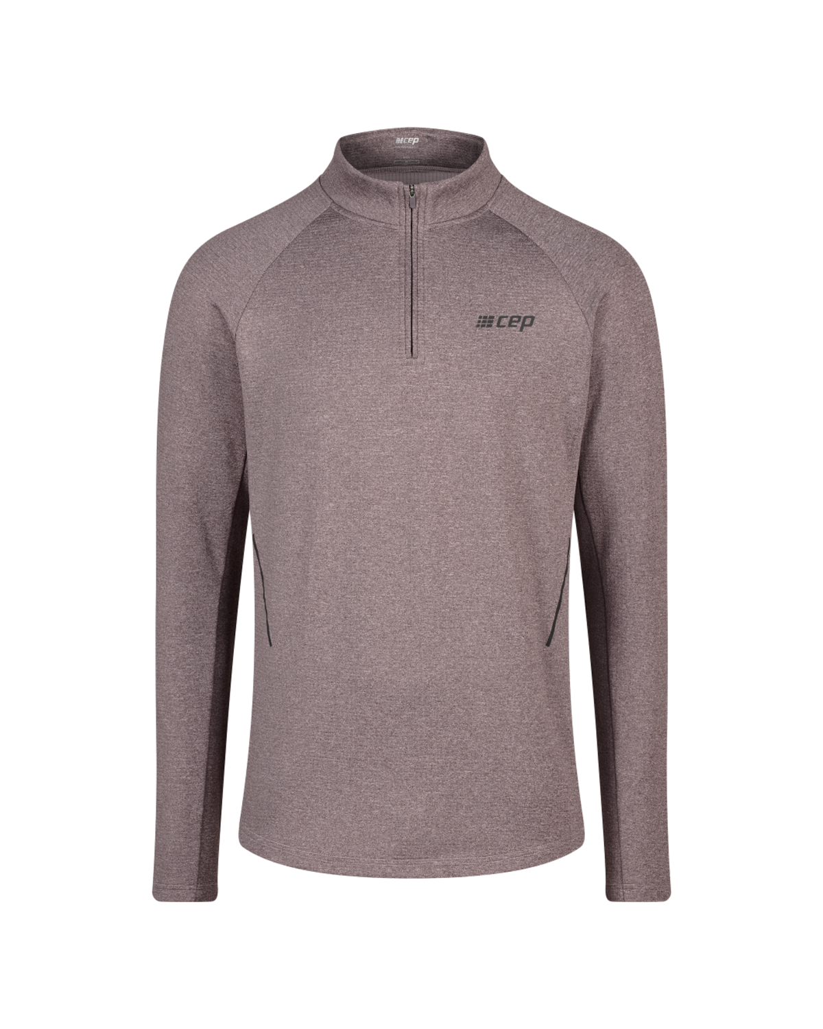 Cold Weather Quarter Zip Pullover, Men, Aubergine