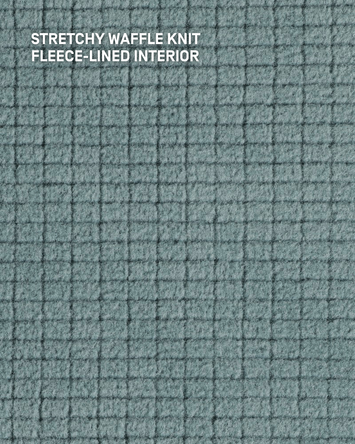 Cold Weather Quarter Zip Pullover, Men, Blue-Grey, close-up detail