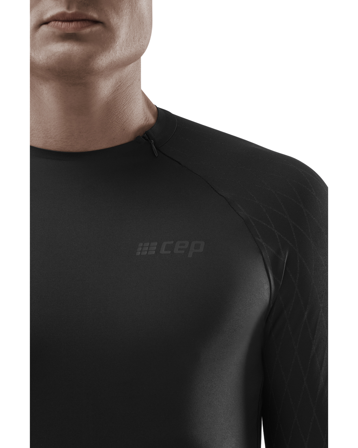 Cold Weather Shirt, Men (Discontinued), Black, close-up detail