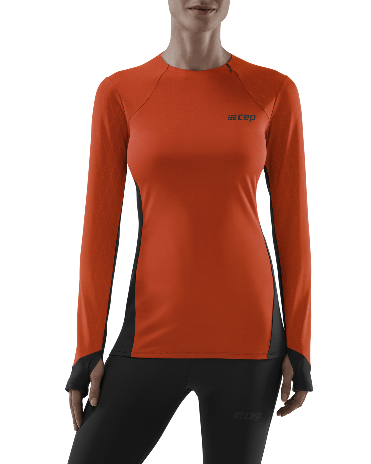 Cold Weather Shirt, Women (Discontinued), Dark Orange