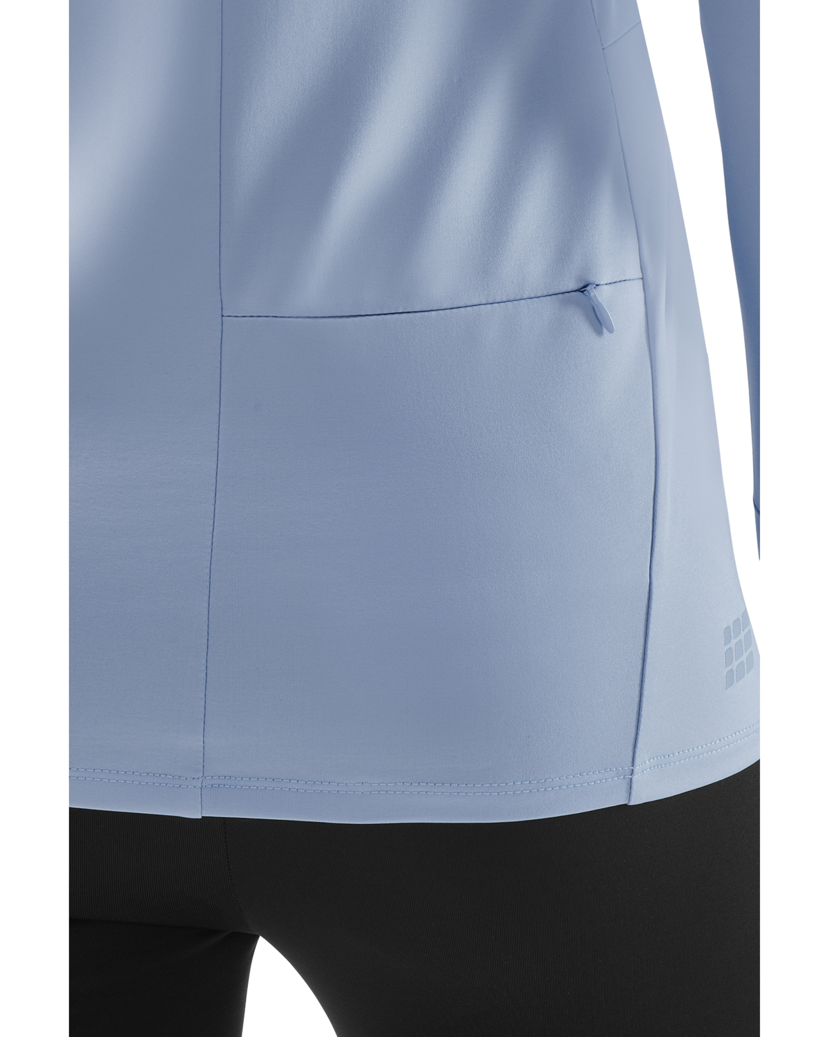 Cold Weather Shirt, Women (Discontinued), Sky Blue, close-up detail