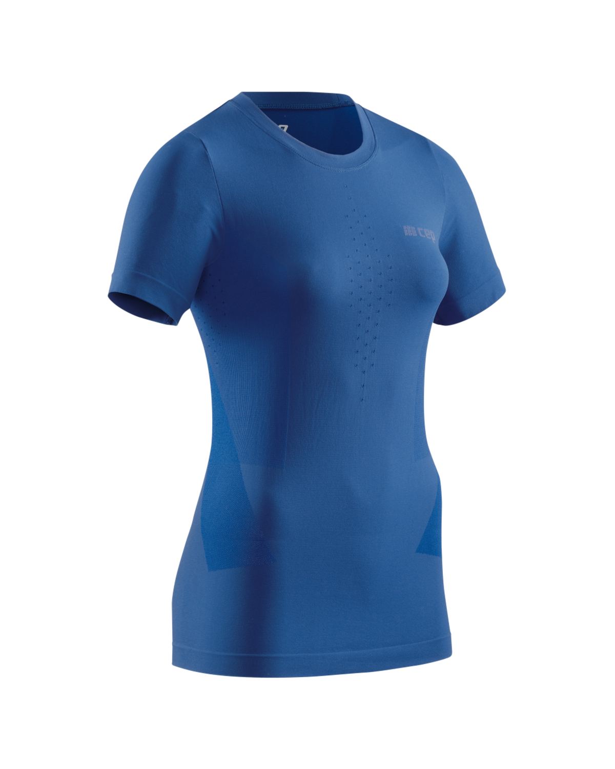 Cold Weather Short Sleeve Base Shirt, Women, Royal Blue