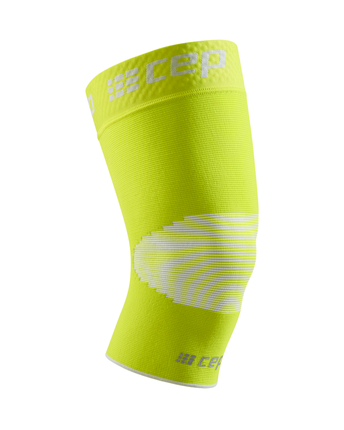 Compression Knee Sleeve, Lime/Grey