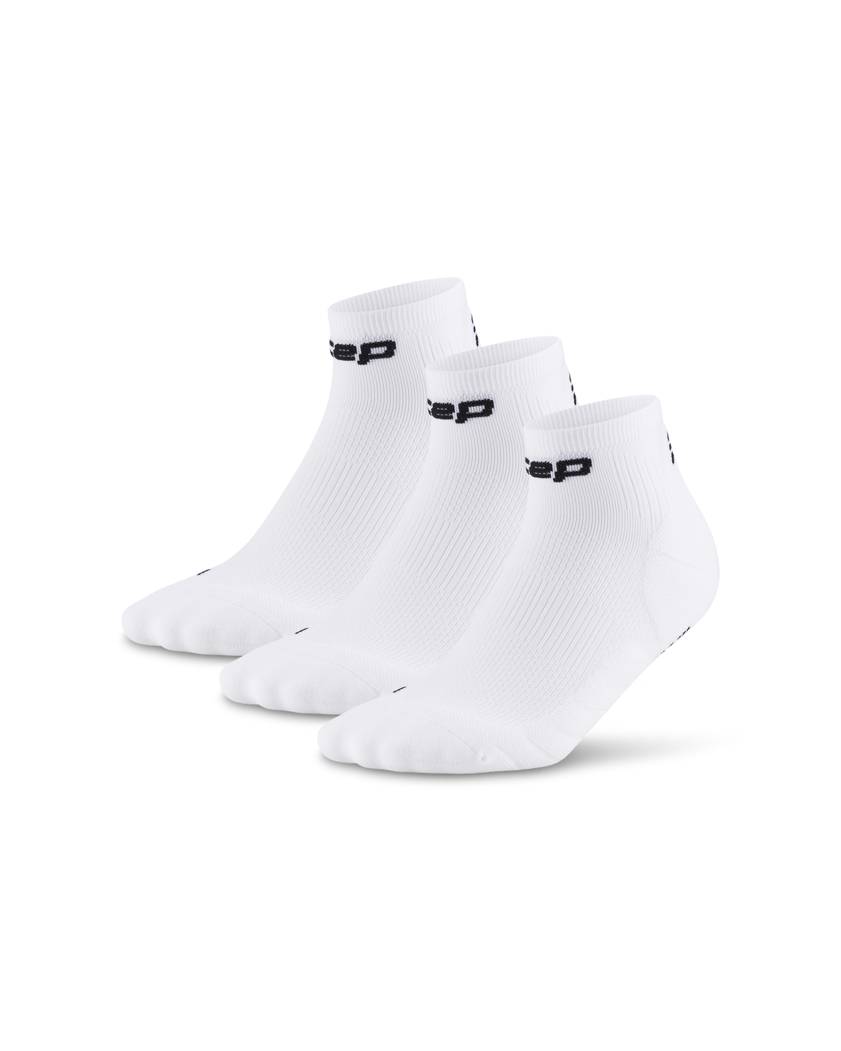 Core Run Low Cut Socks 5.0 (3-PACK), White