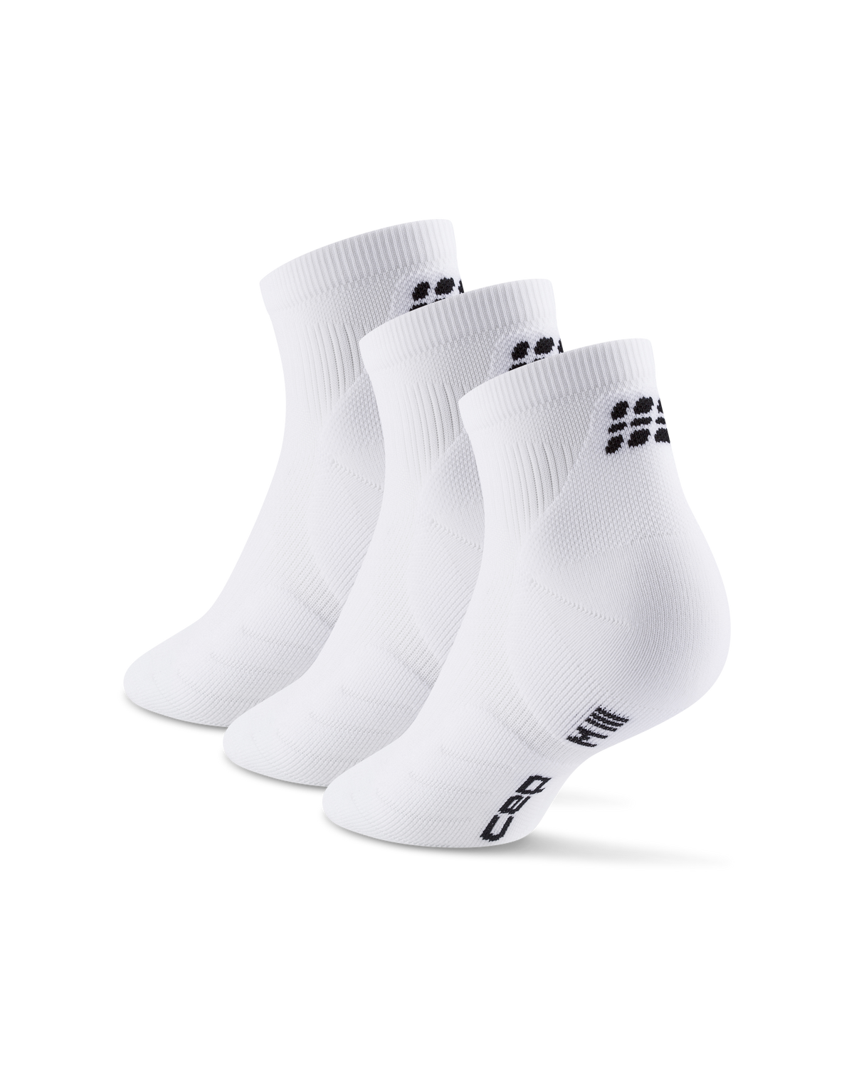 Core Run Low Cut Socks 5.0 (3-PACK), White