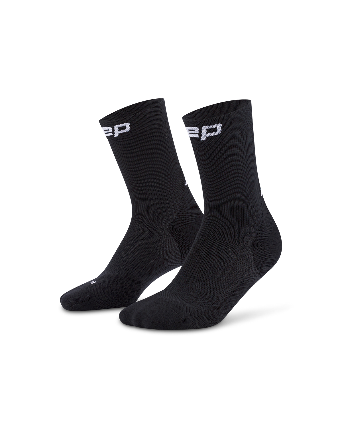 Core Run Mid Cut Compression Socks 5.0 (3-PACK), Black