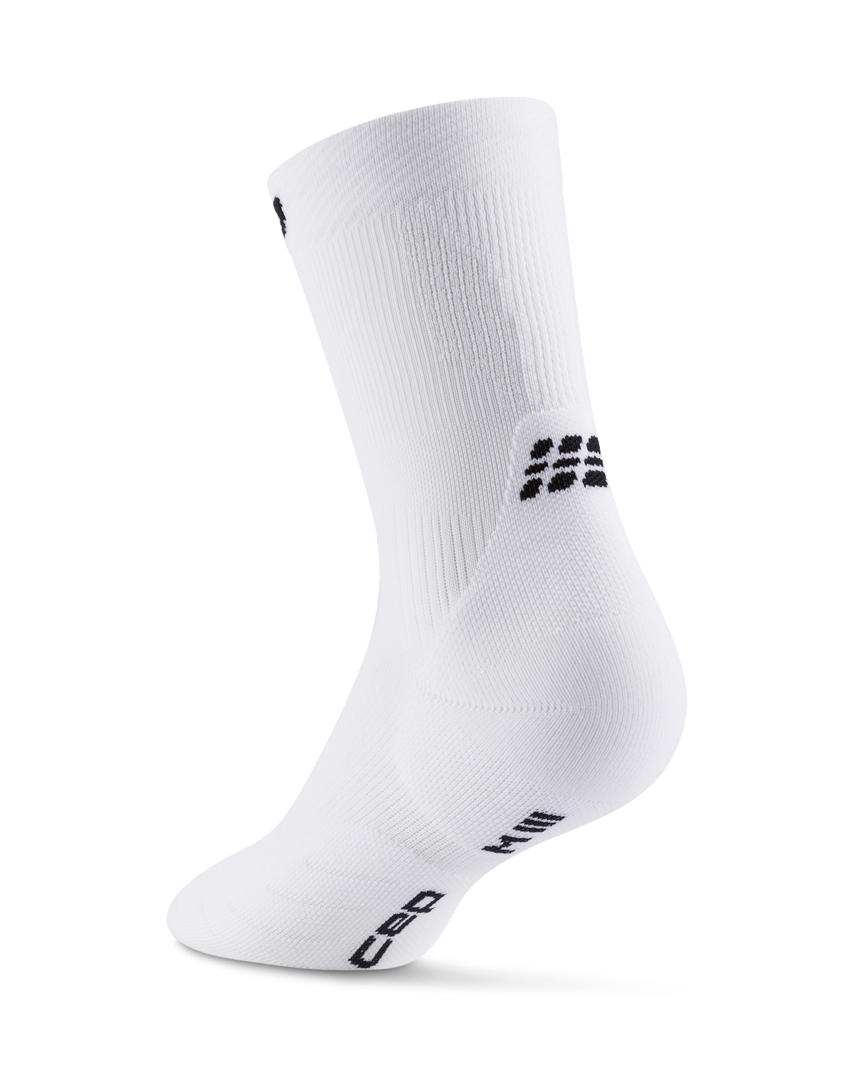 Core Run Mid Cut Compression Socks 5.0 (3-PACK), White