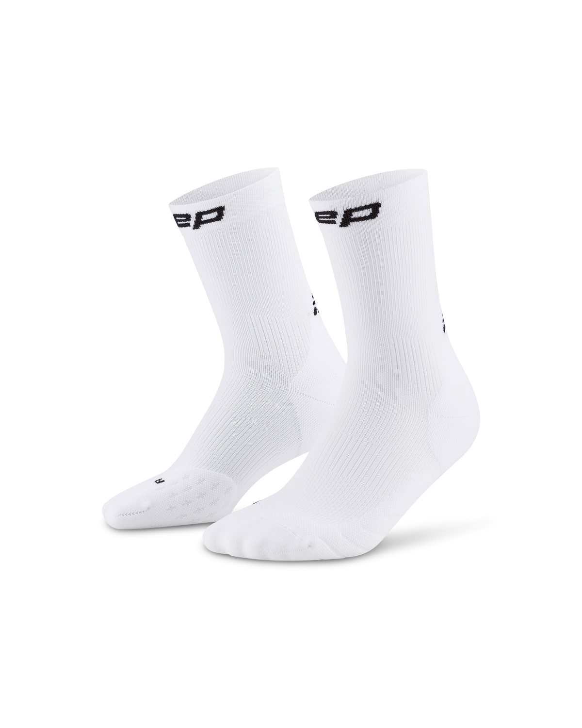 Core Run Mid Cut Compression Socks 5.0 (3-PACK), White