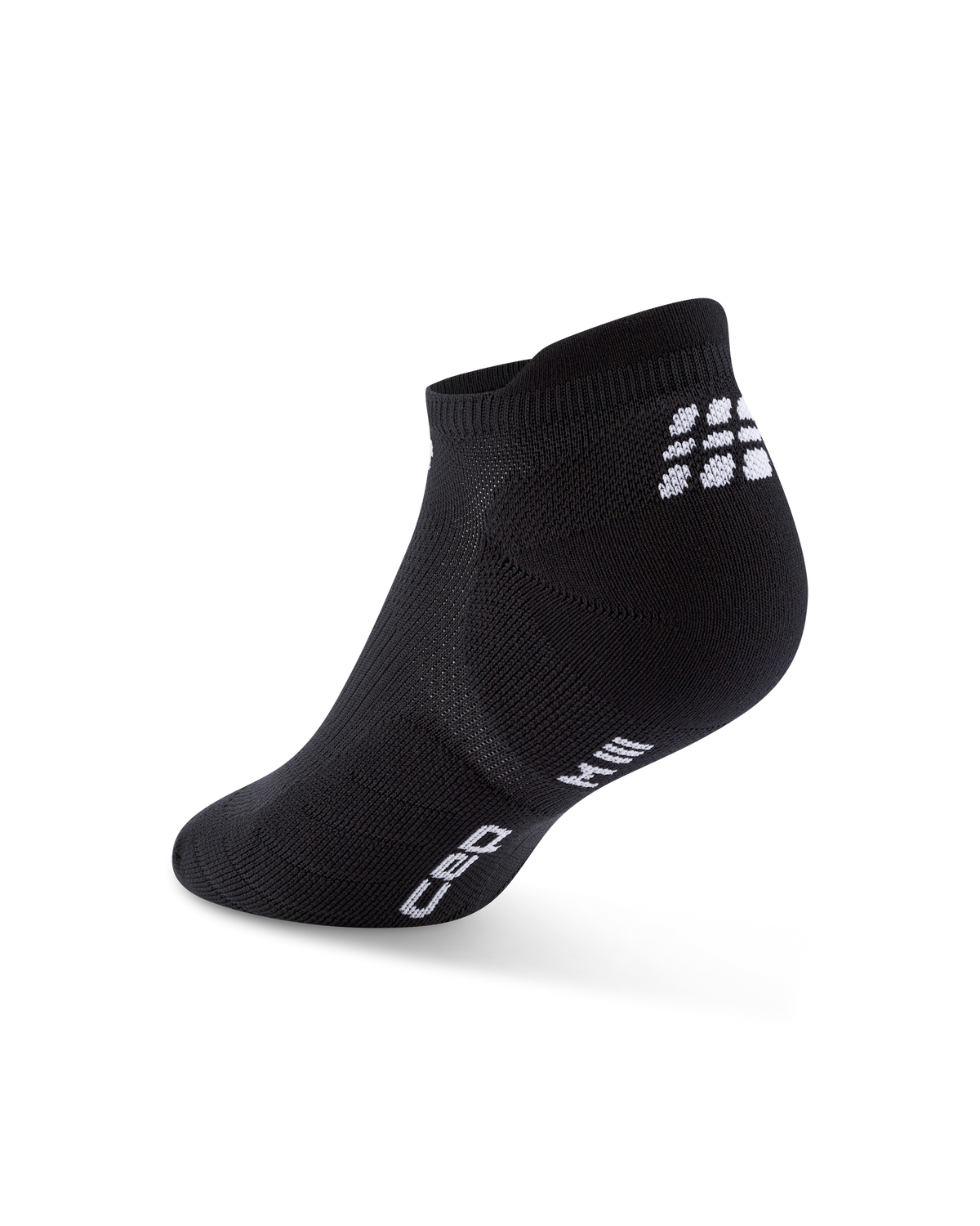 Core Run No Show Socks 5.0 (3-PACK), Black