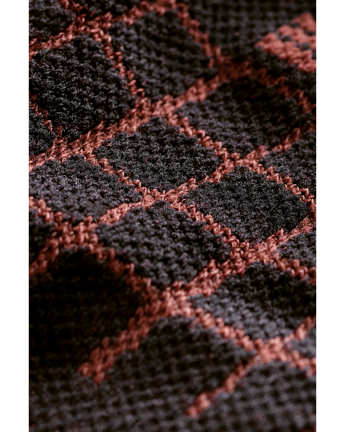 Hiking Light Merino Mid Cut Compression Socks, Women, Cherry Brown, close-up detail #detail
