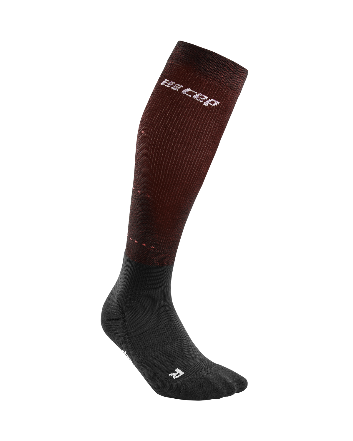 Infrared Recovery Compression Socks, Women, Black/Red