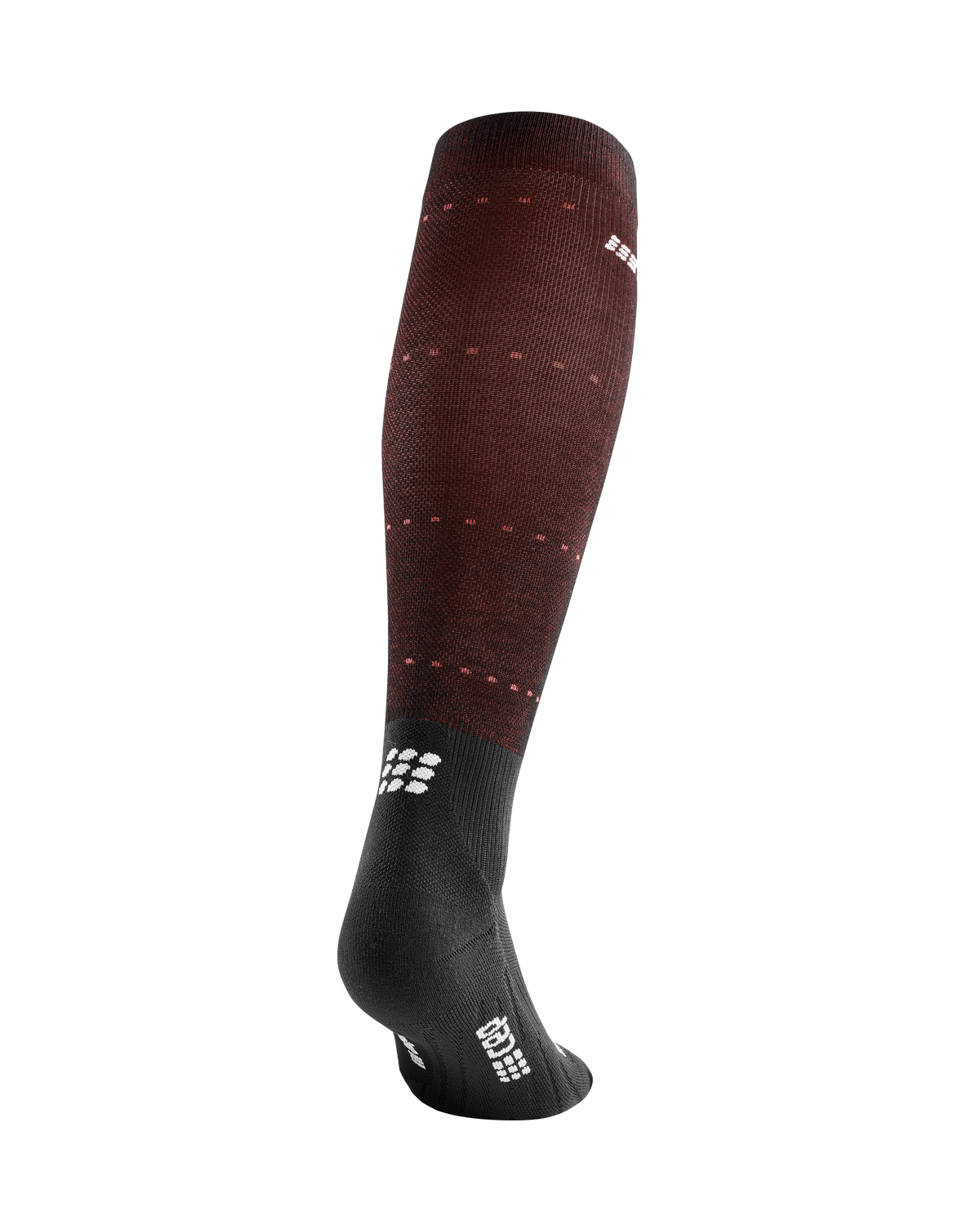 Infrared Recovery Compression Socks, Women, Black/Red