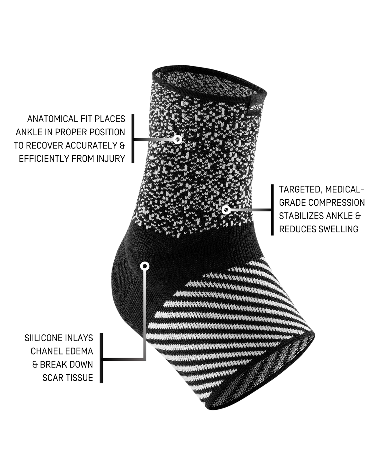 Max Support Ankle Sleeve | CEP Compression Sportswear – CEP Running