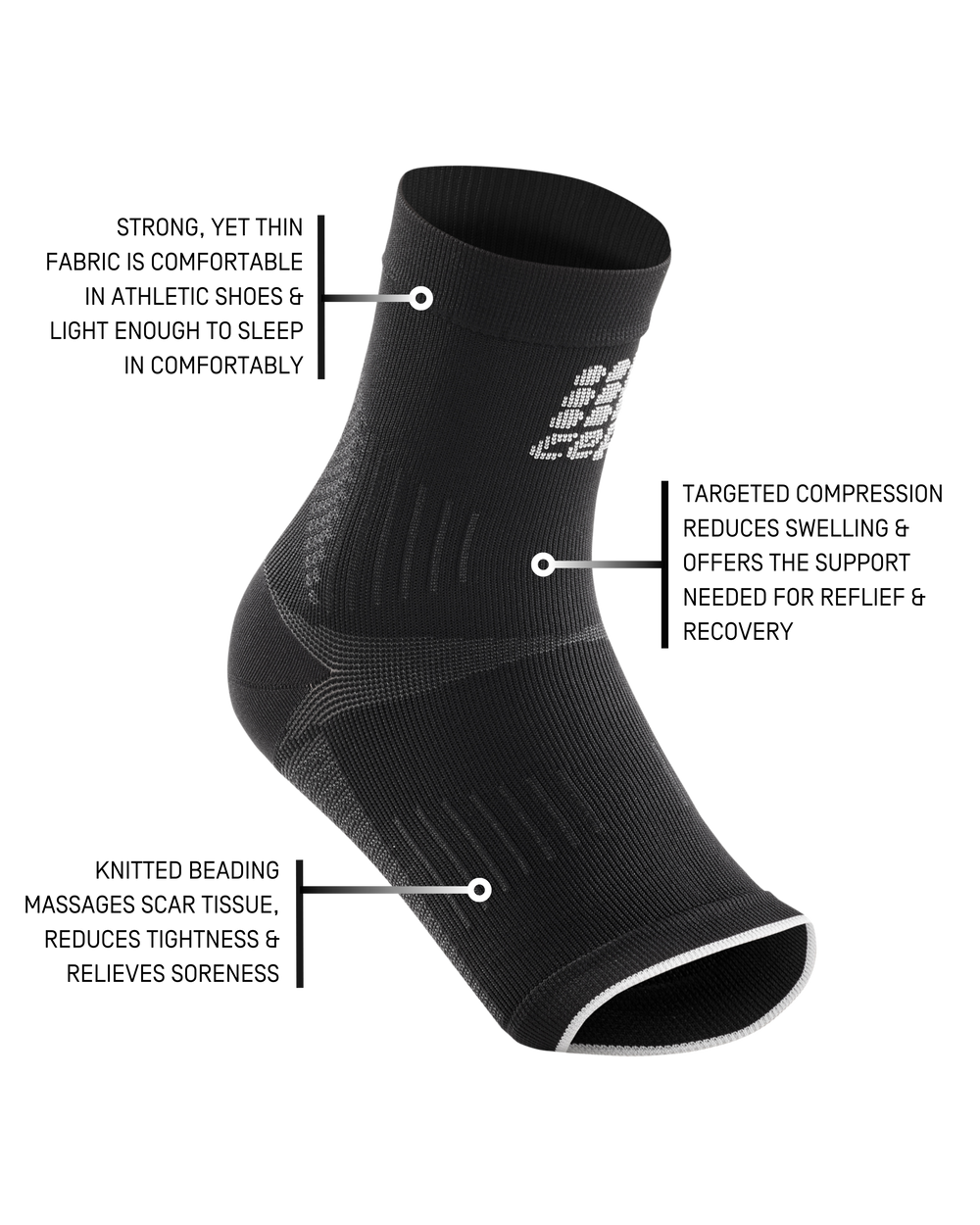 Mid Support Plantar Fasciitis Compression Sleeves