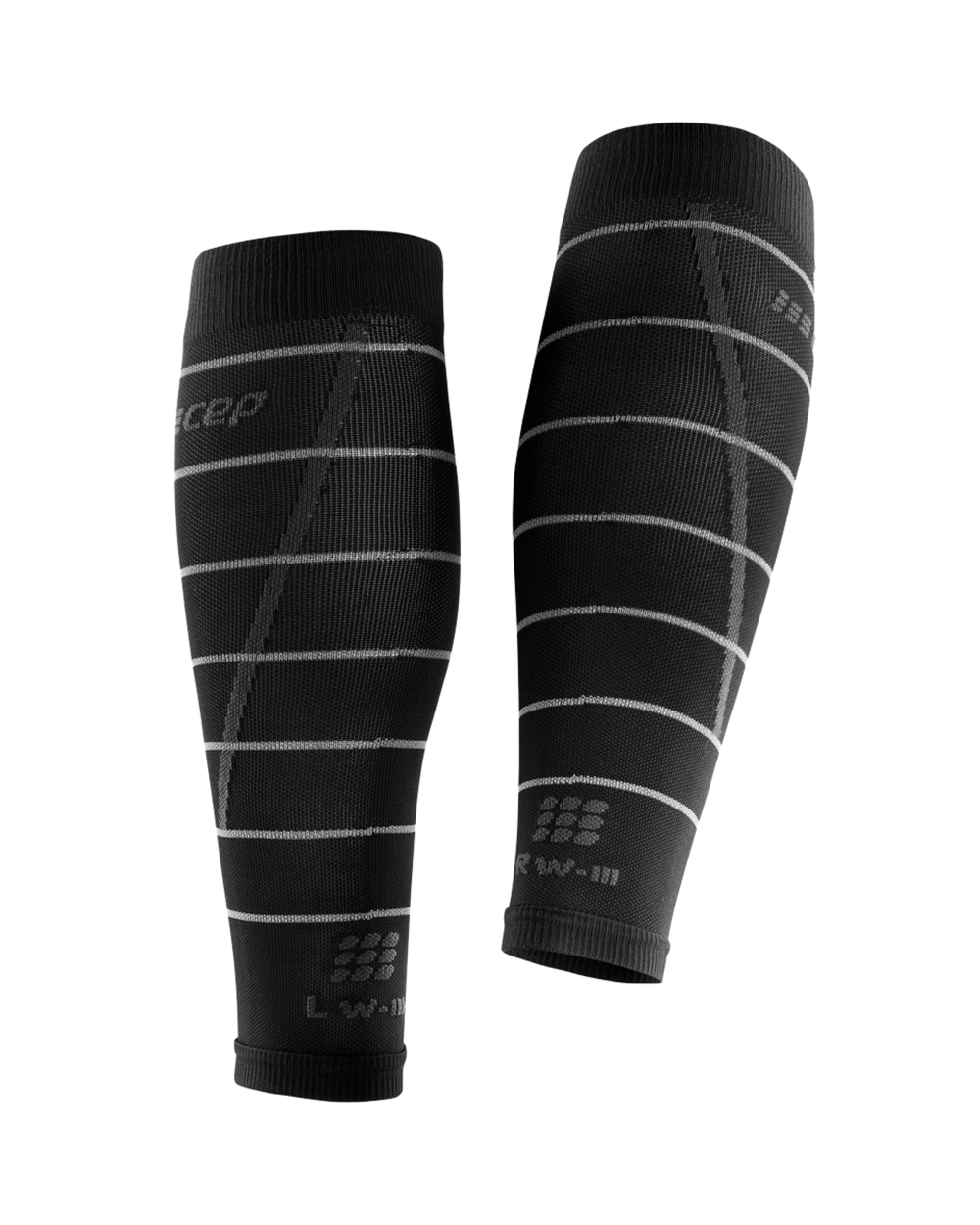 Reflective Compression Calf Sleeves, Men