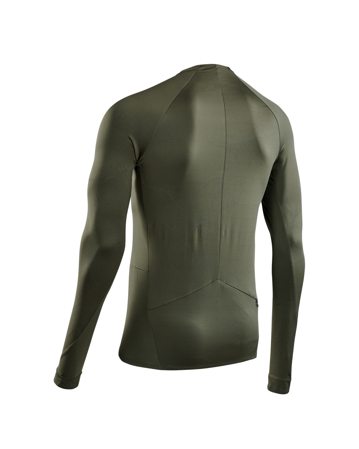 Reflective Long Sleeve Shirt, Men, Dark Green