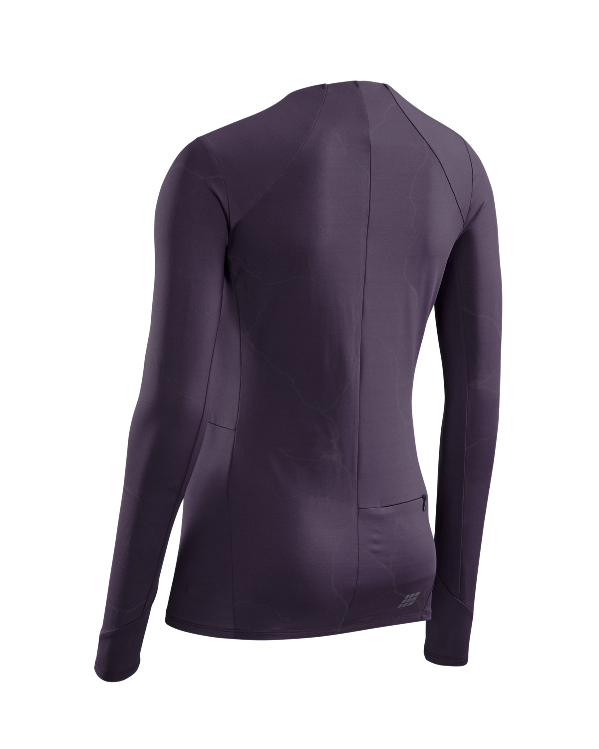Reflective Long Sleeve Shirt, Women, Purple