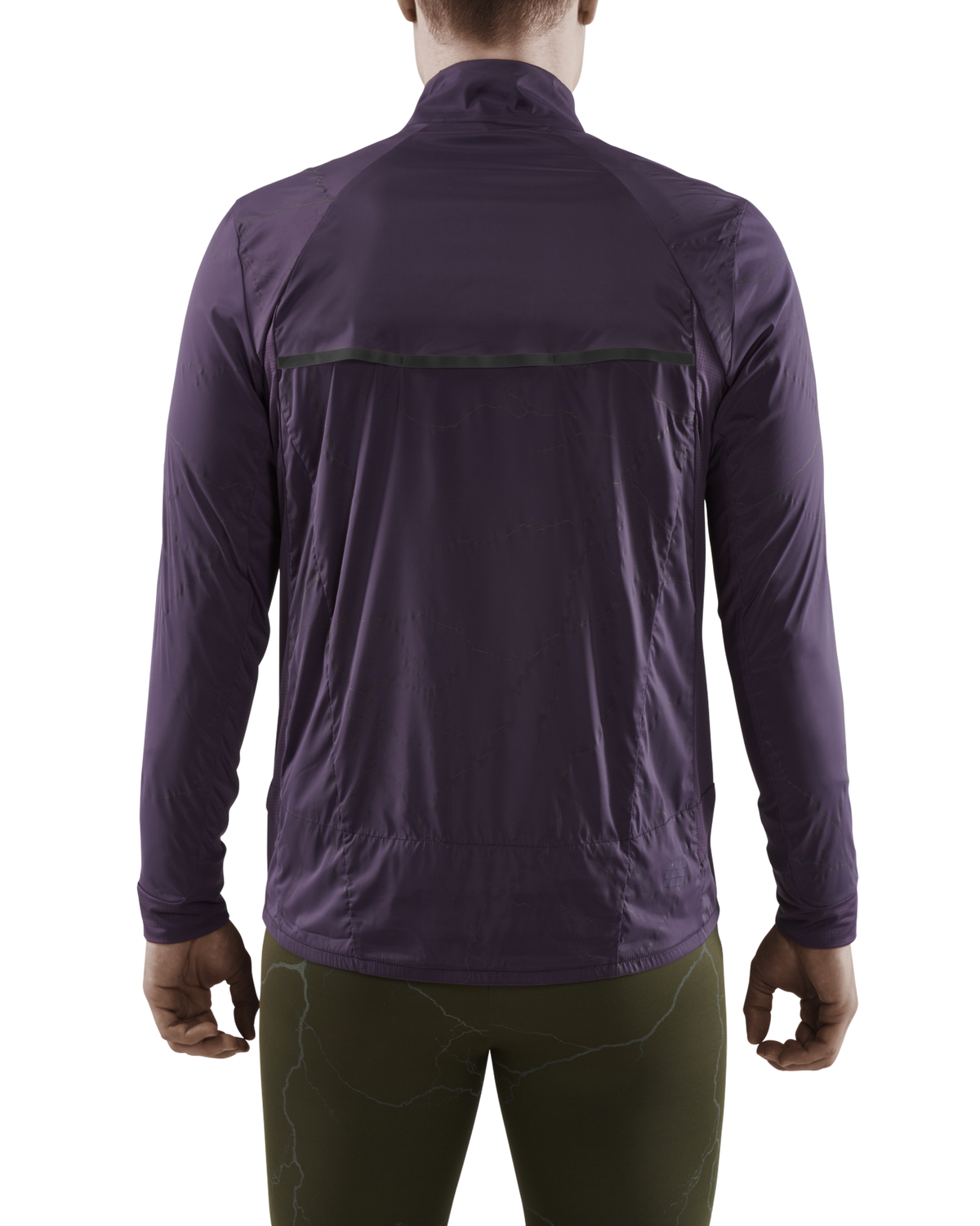 Reflective Windbreaker, Men, Purple