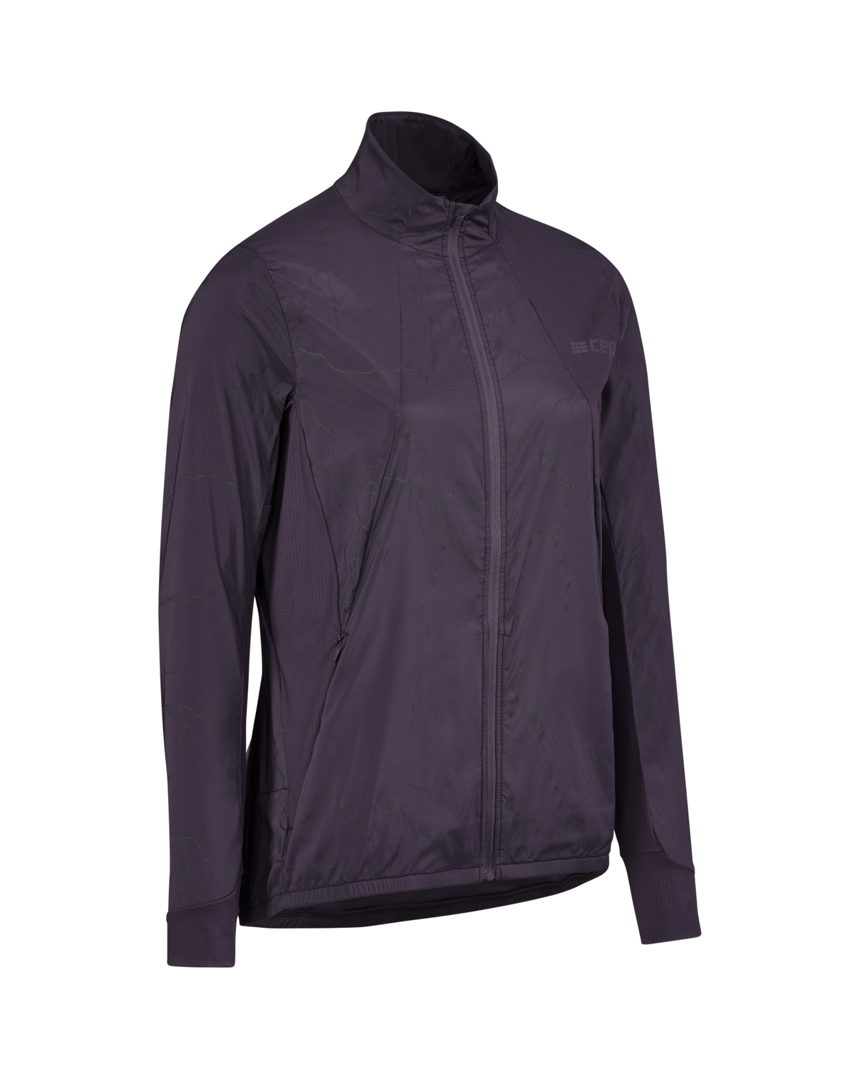 Reflective Windbreaker, Women, Purple