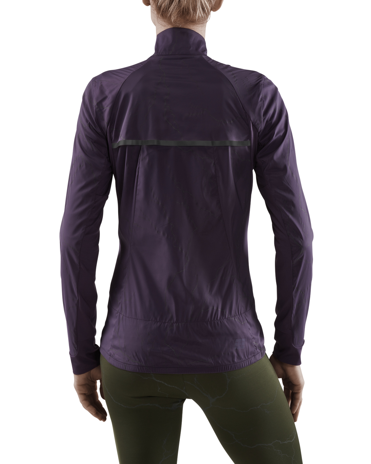 Reflective Windbreaker, Women, Purple