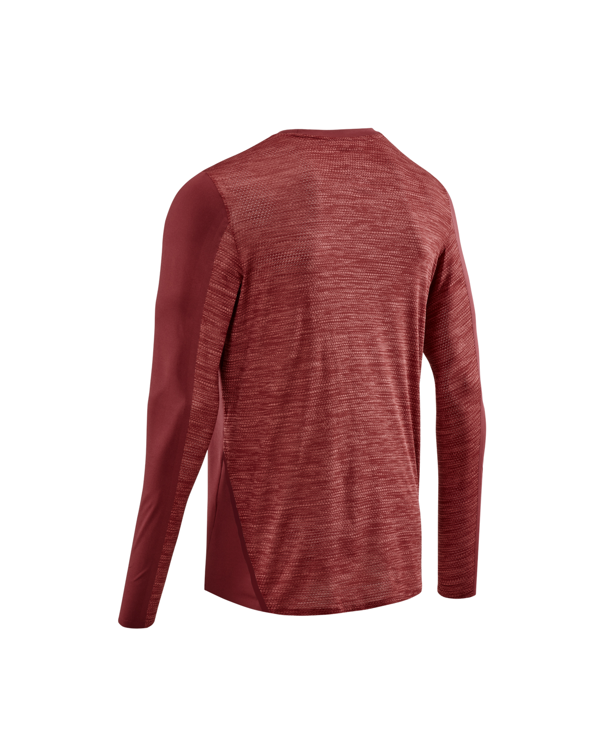 Run Long Sleeve Shirt, Men, Dark Red
