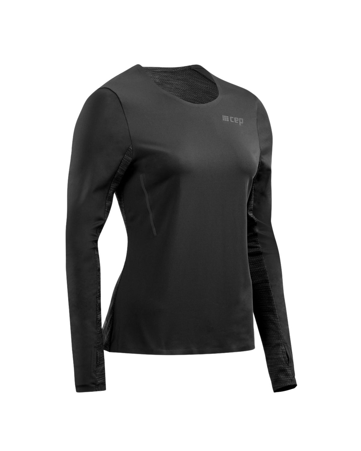 Run Long Sleeve Shirt, Women, Black